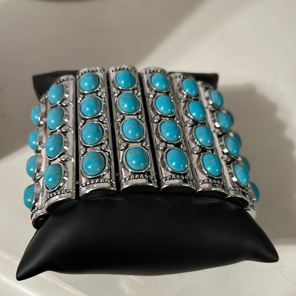 Turquoise custom bracelet